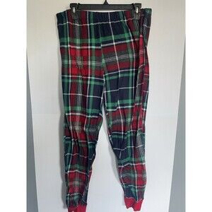 Christmas Themed Plaid Pajama Pants Size Large